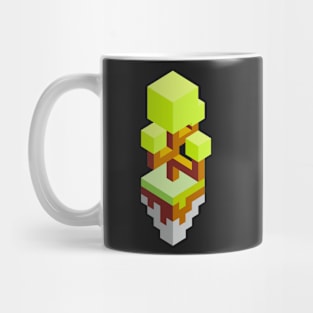 Isometric abstract color tree Mug